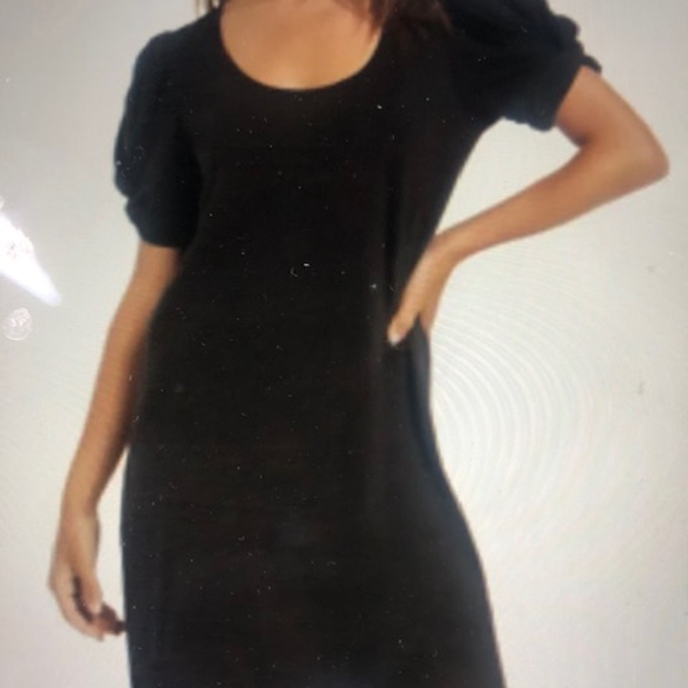 Z Supply INDI Slub Puff Sleeve T Shirt Dress